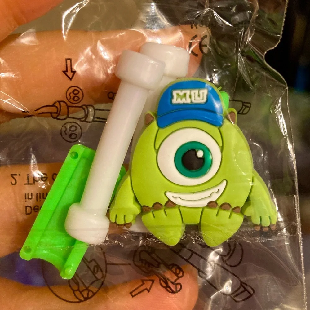 Pixar Monsters Inc. Mike Wazowski Phone Cable Protector